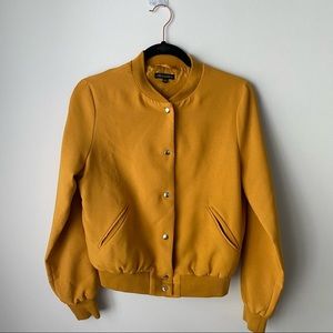 Mustard bomber jacket size L